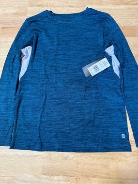 Balance Collection Boys Long Sleeve Performance Athletic Shirt Teal NWT